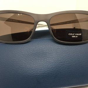 Cole Haan CH6047 Sunglasses UNISEX. Smoke Horn